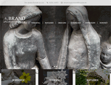 Tablet Screenshot of bestattungen-brand.de
